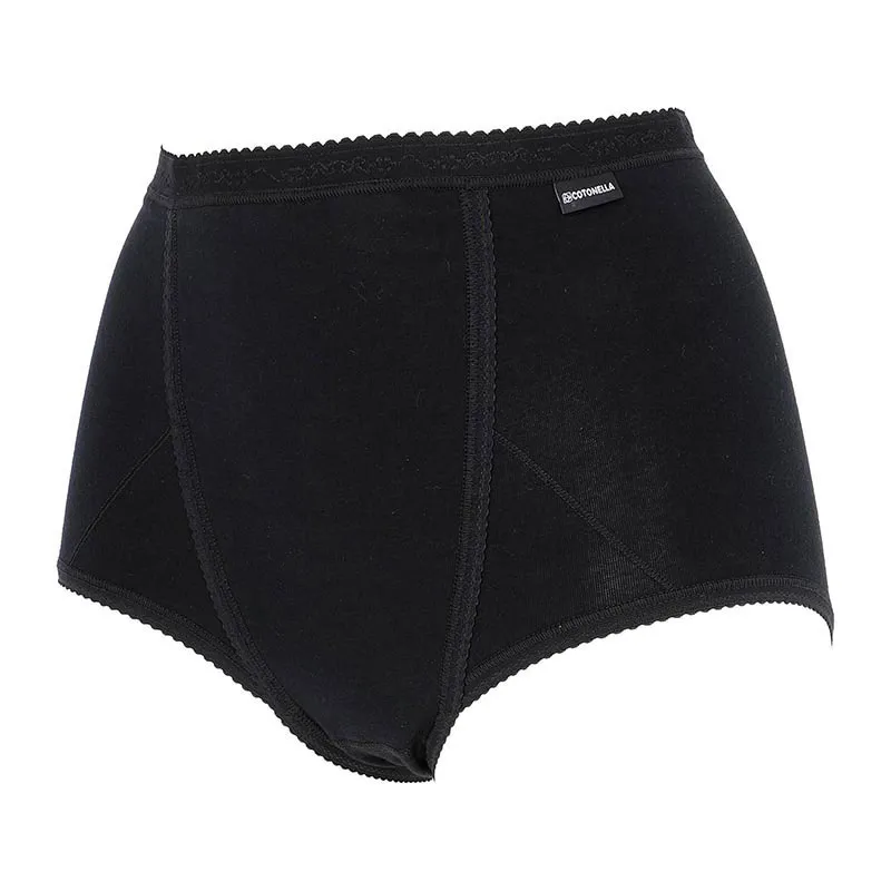 Culotte Maxi taille haute Medium Control - Noir-1