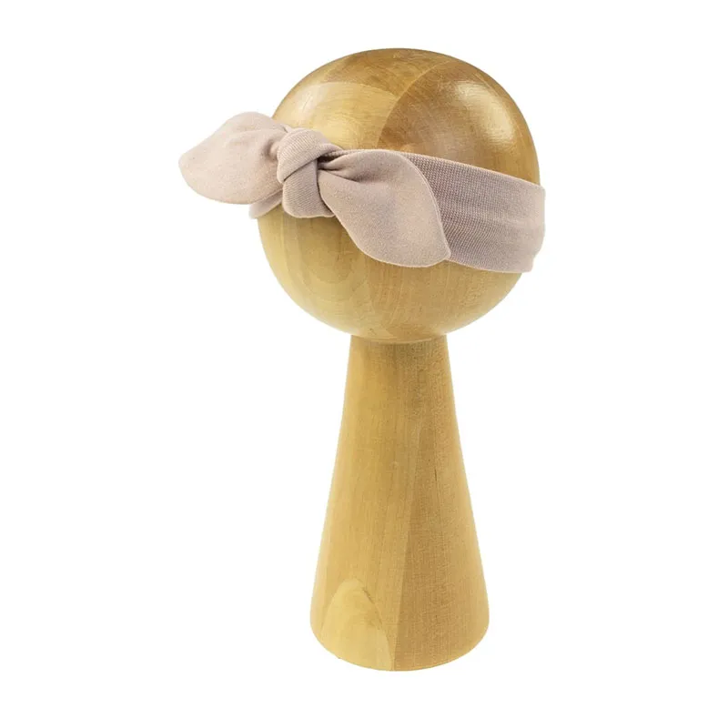 Headband Noeud - Beige-0
