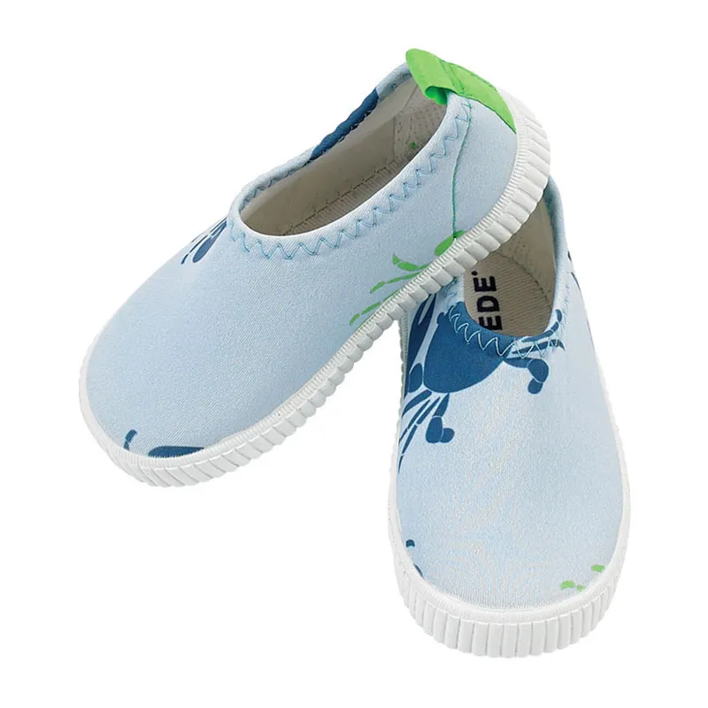 Chaussures de bain Crabe - Bleu/Vert-0