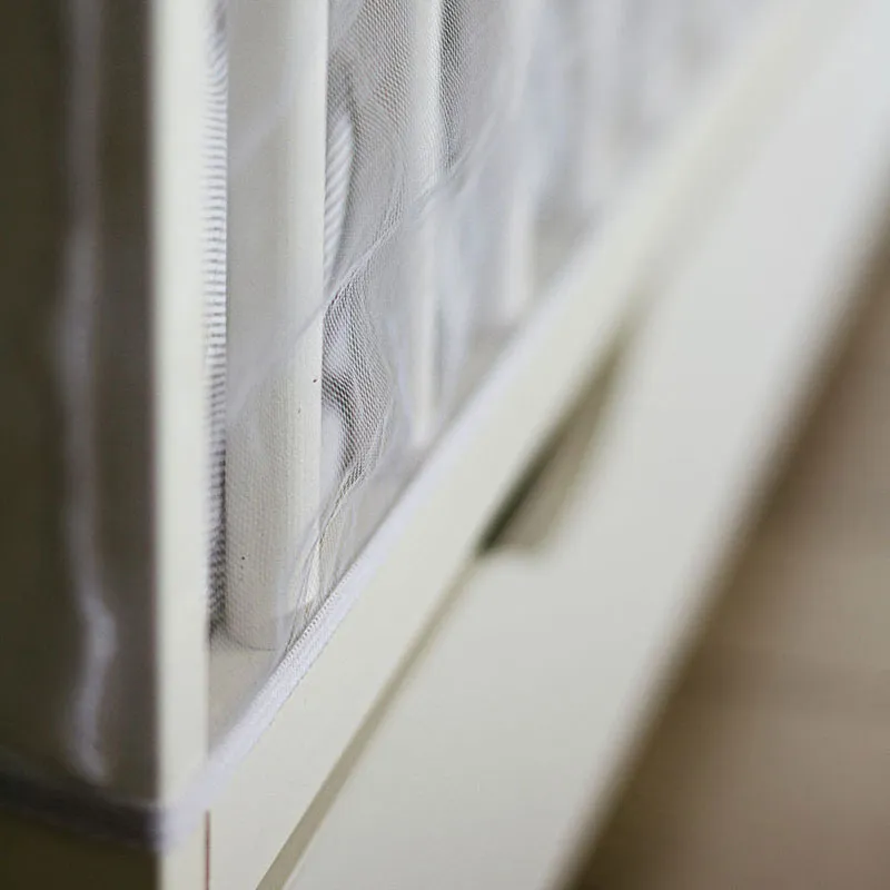 Moustiquaire Universelle pour lit bébé - Blanc-1
