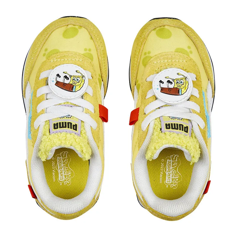 Baskets Bébé Future Rider Bob L'Éponge Puma - Jaune/Blanc-2