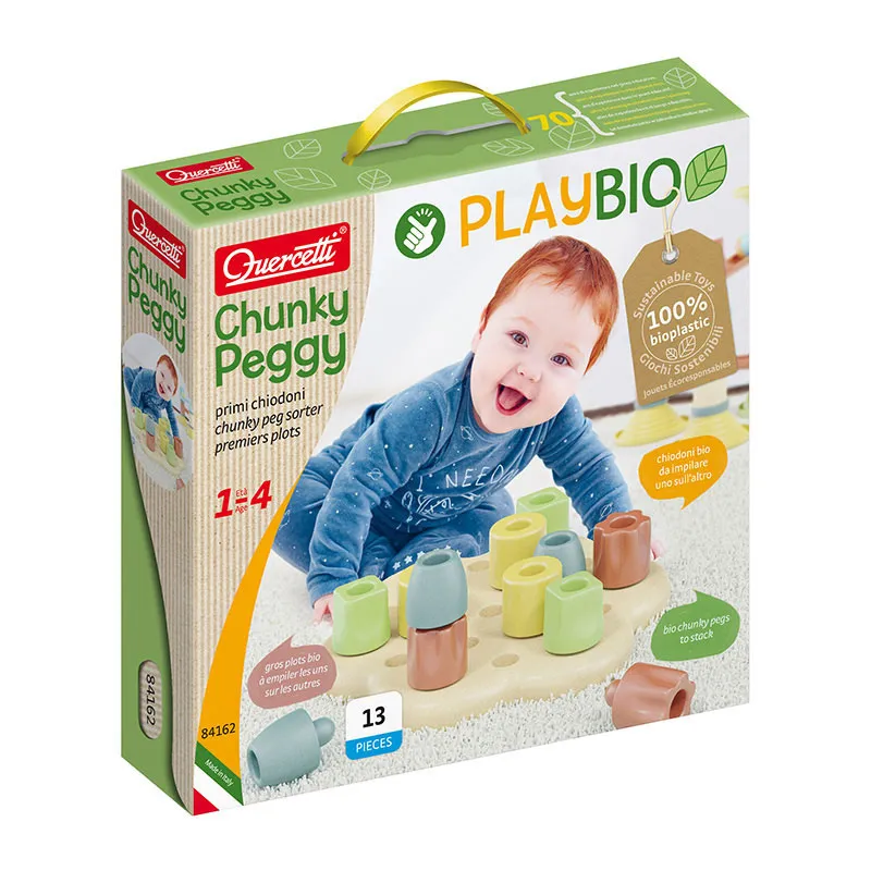 Jeu de construction Chunky Peggy 13pcs BIO - 12m+-2