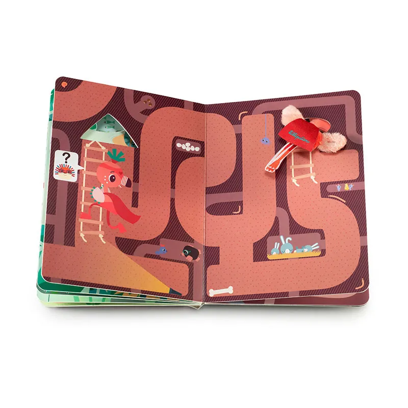 Livre labyrinthe Wonder Anaïs le flamant rose - 24m+-12