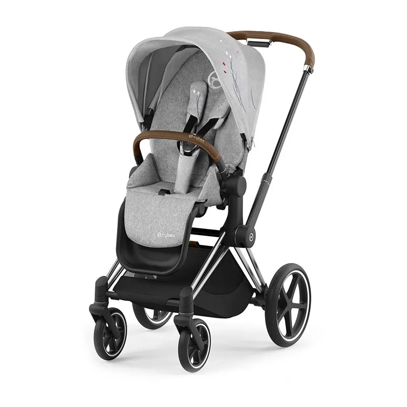 Poussette électrique ePRIAM Chrome Black/Koi mid-Grey - 0m+-2