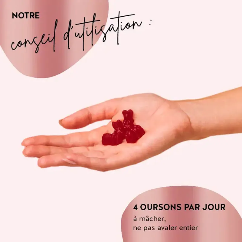 You Nailed It Nail & Hair Vitamin Ongles & Cheveux avec Kératine - 60 Gummies-3