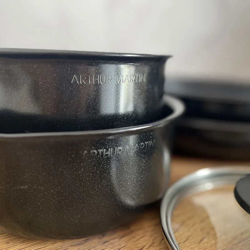 Batterie de cuisine 12pcs Alu. - Tous feux dont Induction-8