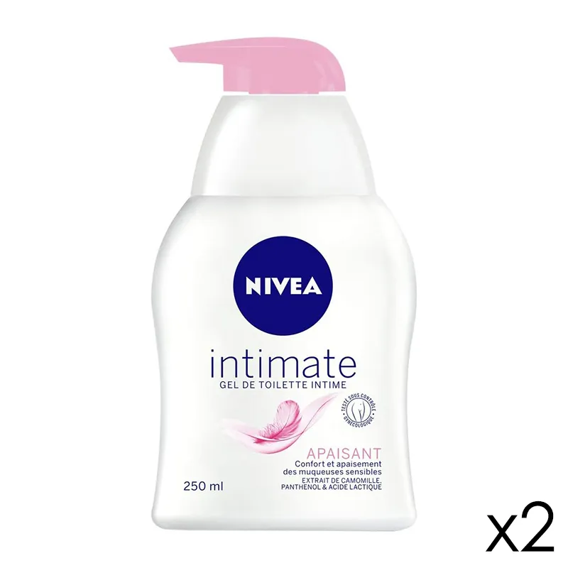 2 Gels intime apaisant - 2x250 ml - NIVEA-0