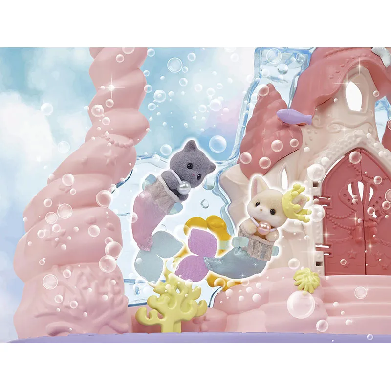 Château des sirènes & 3 bébés - 30pcs-26