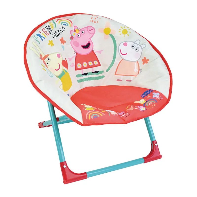 Siège lune pliable Peppa Pig II - 47x54x45cm-0