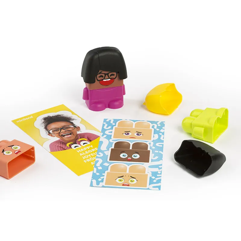 Jeu des émotions Emotiblocks 12pcs - 24m+-2