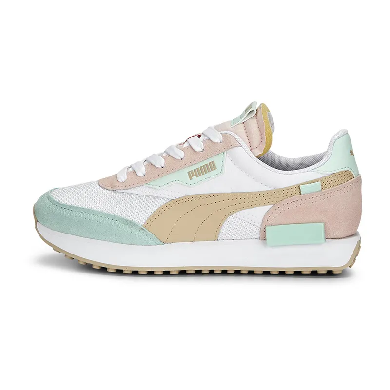 Baskets Femme Future Rider Soft - Rose/Turquoise/Blanc - PUMA-0