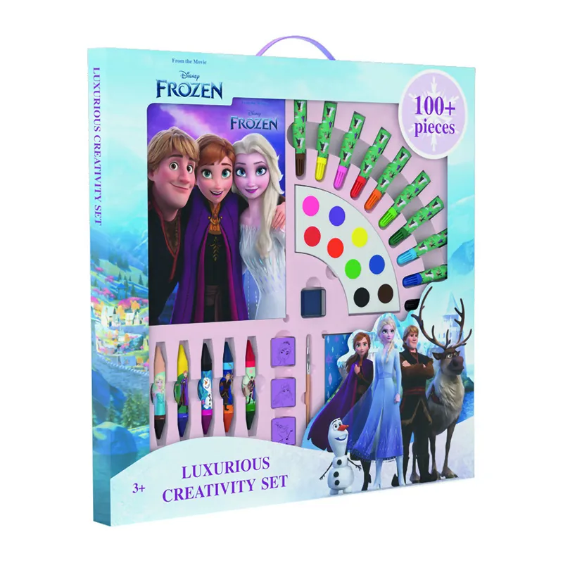 Kit créatif Reine des Neiges Royaume Glace 100pcs - 36m+-0