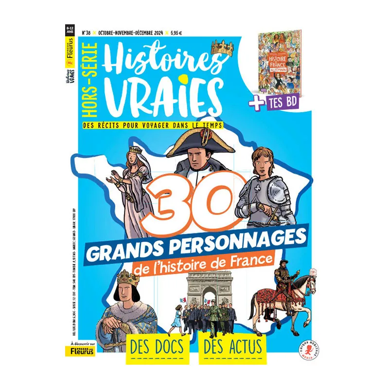 Abo.1an Histoires vraies + 2 HS 14n° - 8-12+-2