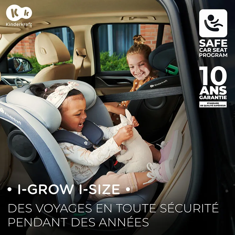 Siège-auto 360° I-Grow i-Size/Isofix 40-150 cm - Vert-14