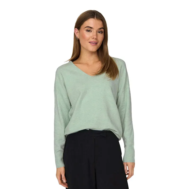 Pull Rica - Subtle Green Melange-0