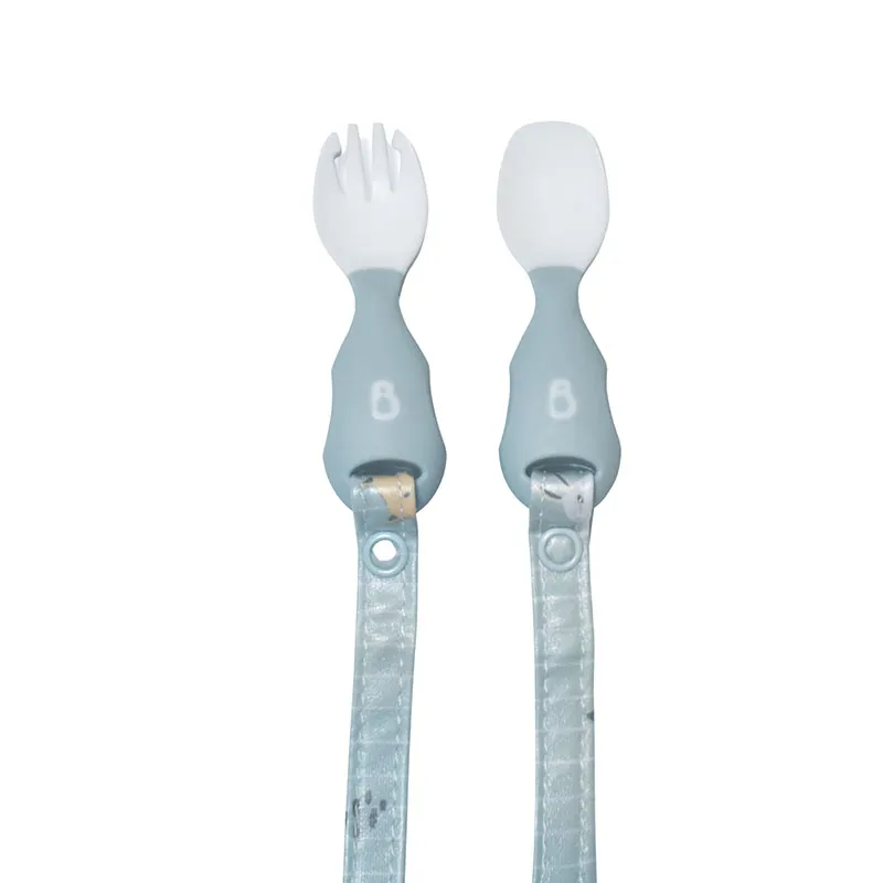 Bavoir tablier + couverts - 6-36m-1
