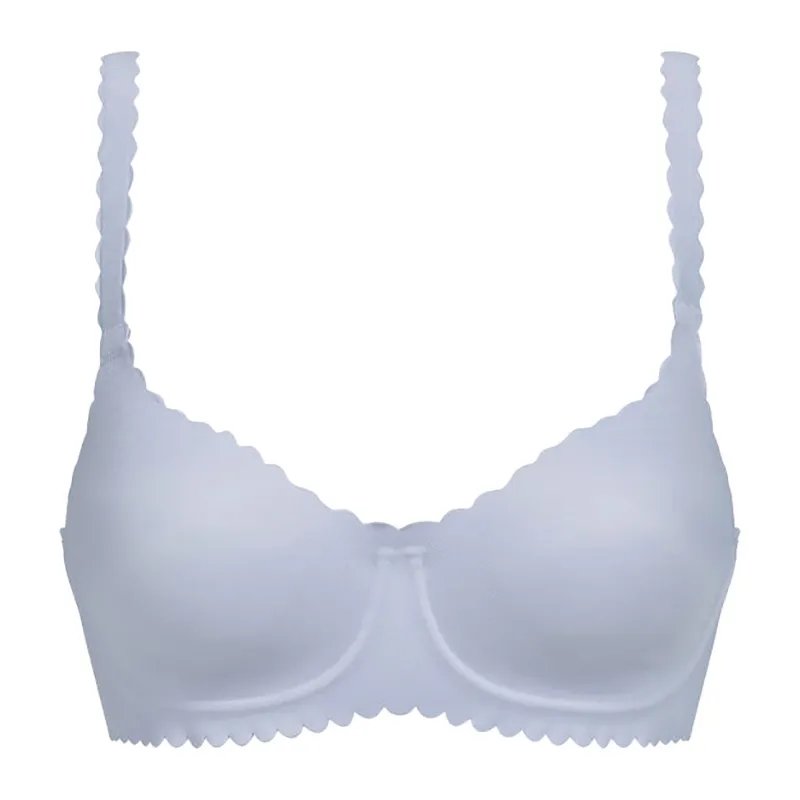 Soutien-gorge corbeille à armatures Body Touch Femme - Bleu Lin-2