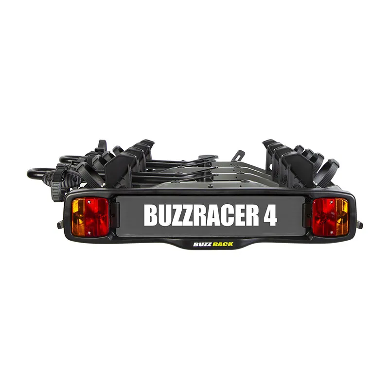 Porte-vélo sur attelage plateforme Buzzracer 4 - 4 vélos-5