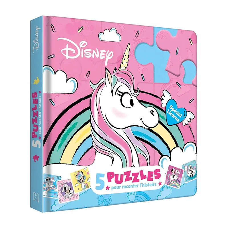5 Puzzles spécial licorne - 36m+-0