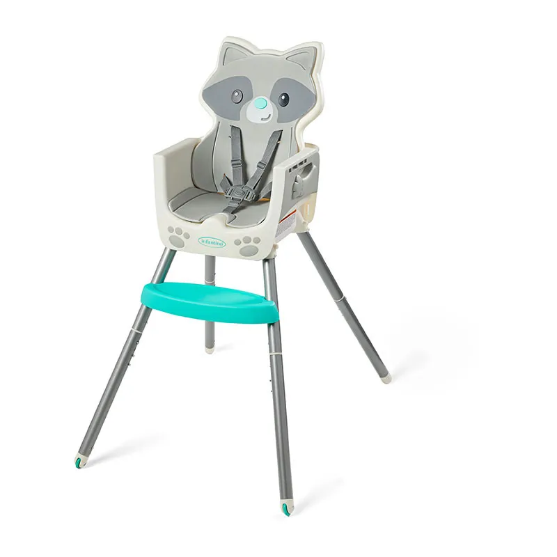 Chaise haute convertible 4en1 Raton laveur - 6m+-5