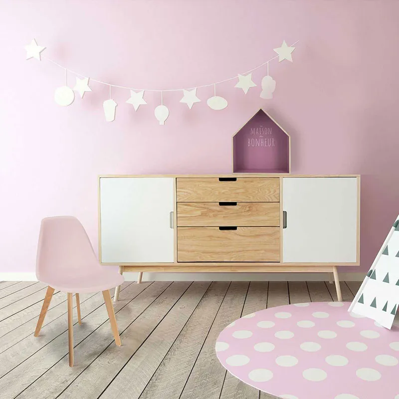 Chaise scandi enfant Rose - 30x35x55,5cm-1
