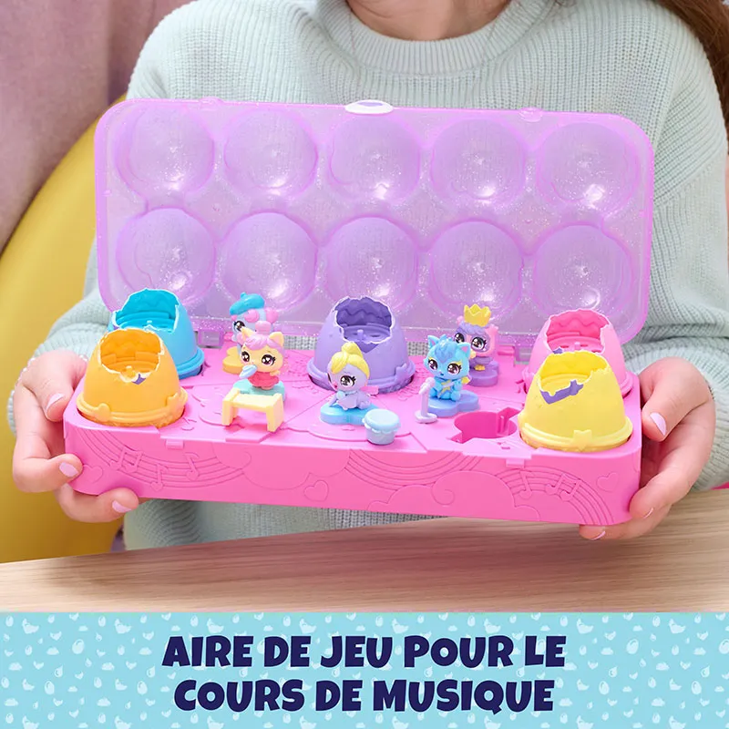 Boîte 5 oeufs + Accessoires Hatchimals Aléa. 18pcs - 36m+-11
