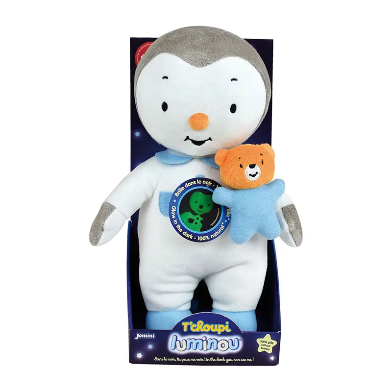 Peluche lumineuse 25cm Luminou T'Choupi - 0m+-4