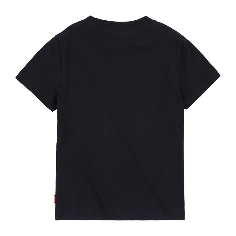 T-shirt Ombre Checkered - Noir-2