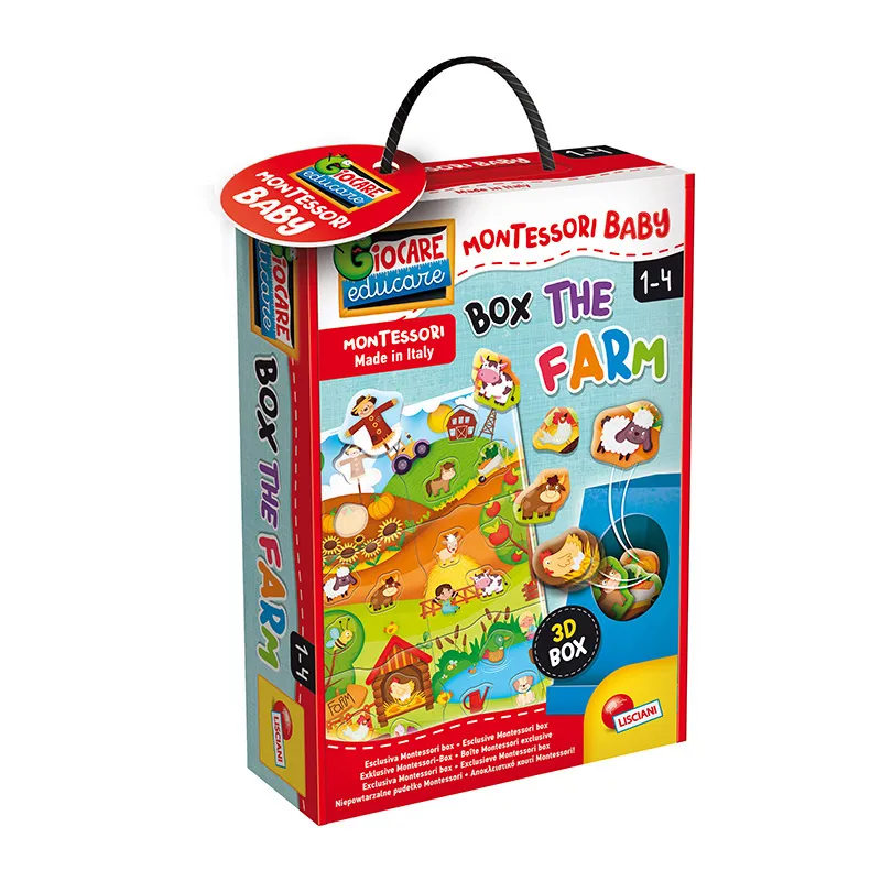 Coffret Ferme Montessori Baby 26pcs - 12m+-0
