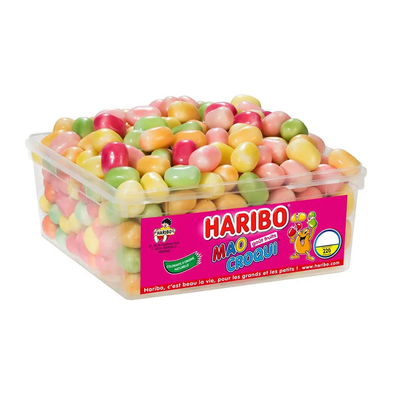 Haribo Tubo Mao Croqui fruits - 220pcs-1