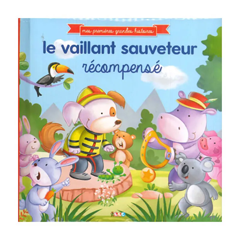 2 Livres 1ère grande histoire + Livre dépliable et cartonné Animaux - 3+-4