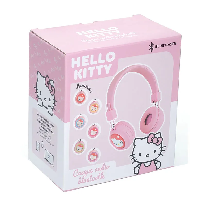 Casque Bluetooth Hello Kitty - 3+-3