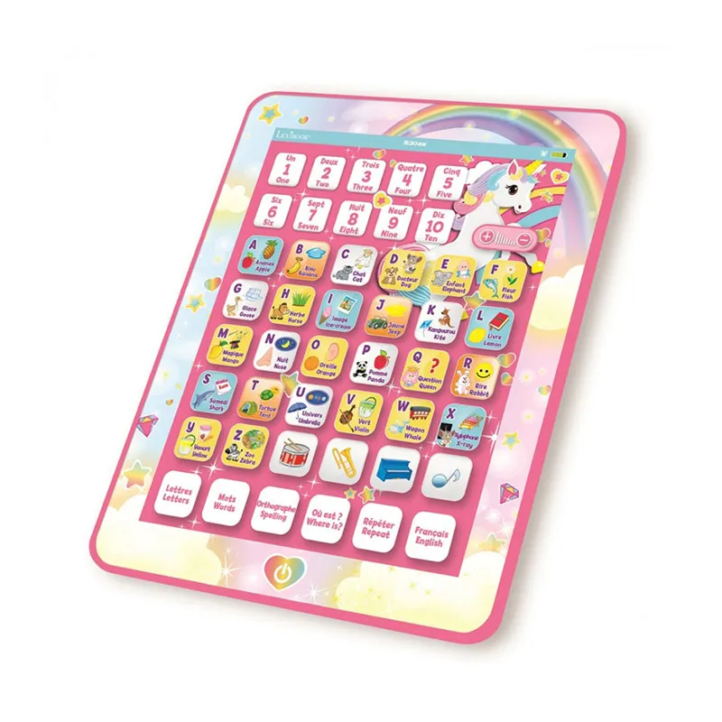 Tablette éducative bilingue Lexibook Licorne - 3+-1