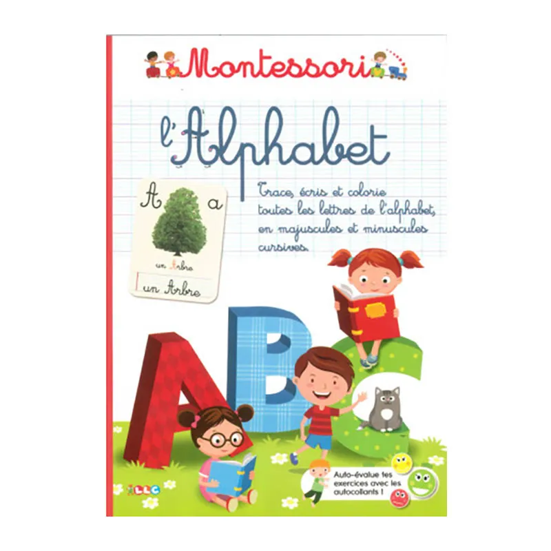 2 Cahiers Montessori Alphabet/Lettres - 3+-1
