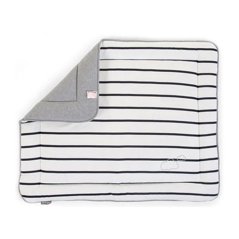 Tapis de parc enfant Jersey Marin - 75x95cm-1