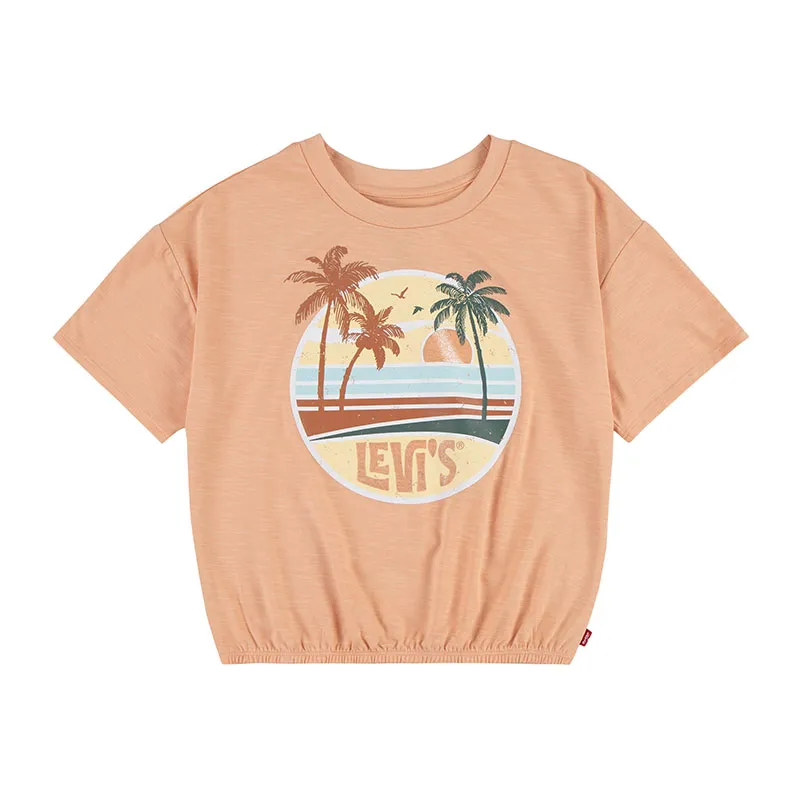 T-shirt MC Sunrise Bubble Top - Coralsands-0
