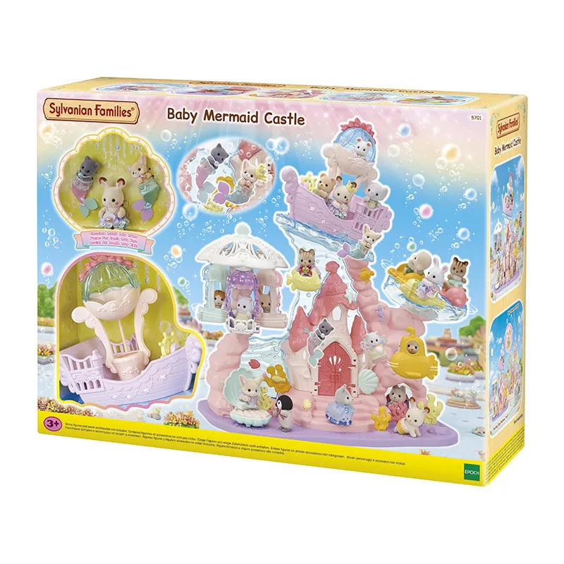 Château des sirènes & 3 bébés - 30pcs-18