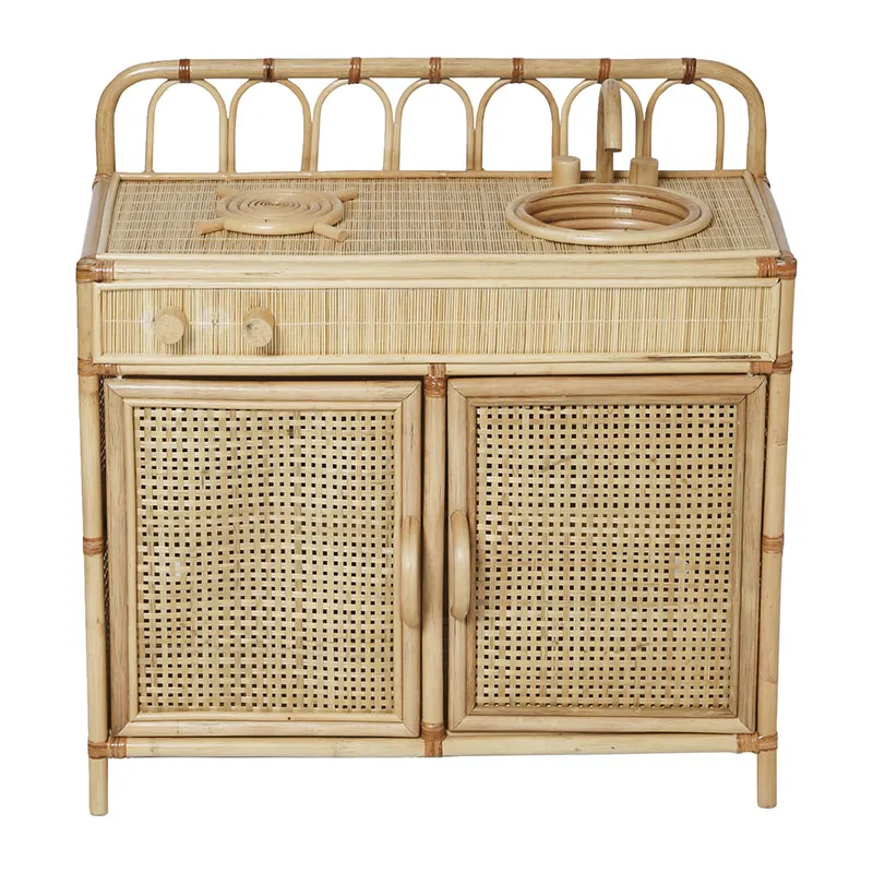 Cuisine en rotin - Beige - 3+-1