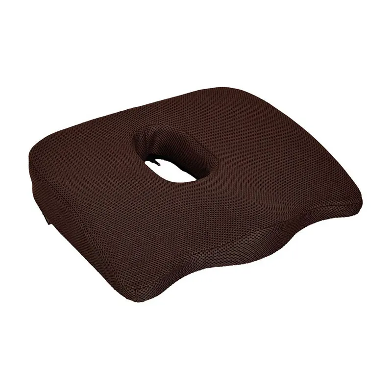 Coussin de posture Coccyx Gris - 43x44,5x9cm-1