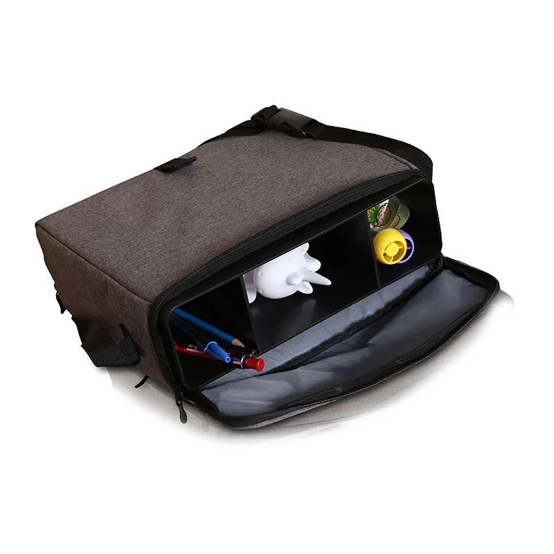 Rehausseur portable Grab'n'go Gris - 40x29x26cm-3