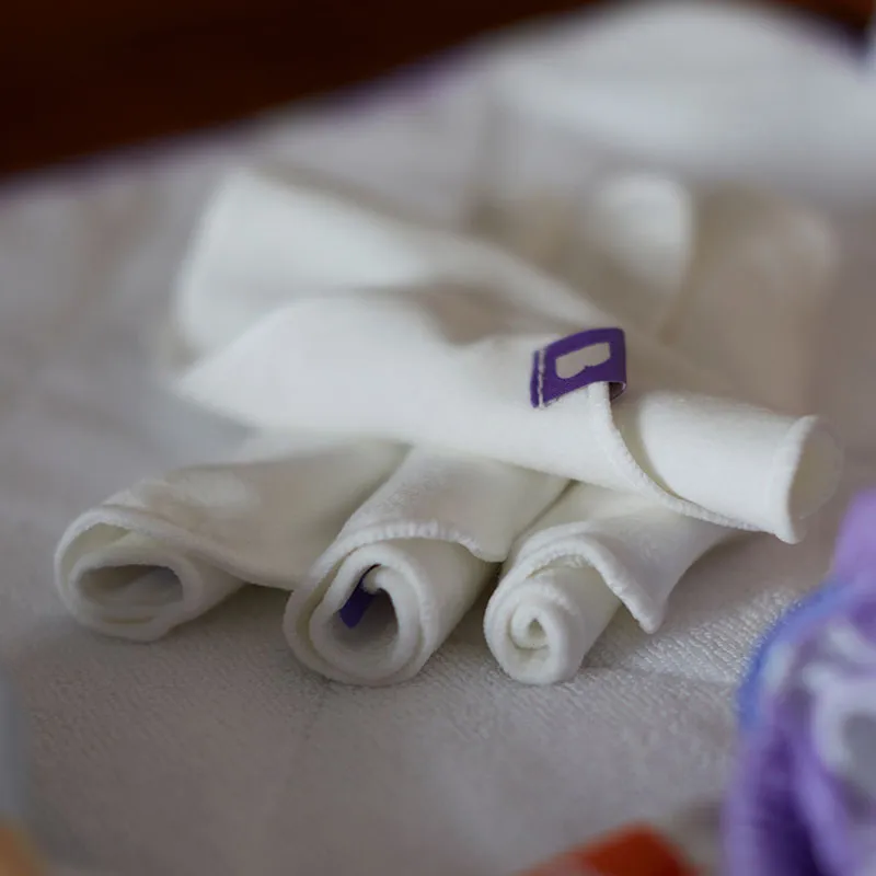 10 Lingettes lavables Révolutionnaires Extra+ - Neige-6
