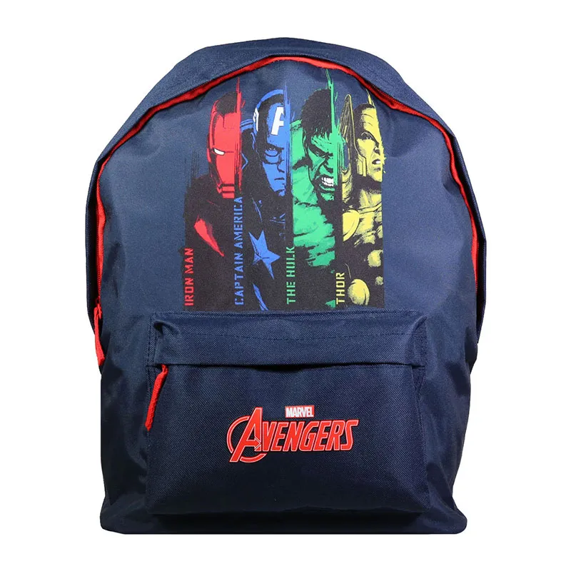 Sac à dos 1 compartiment Avengers Bleu - 31x41cm-0