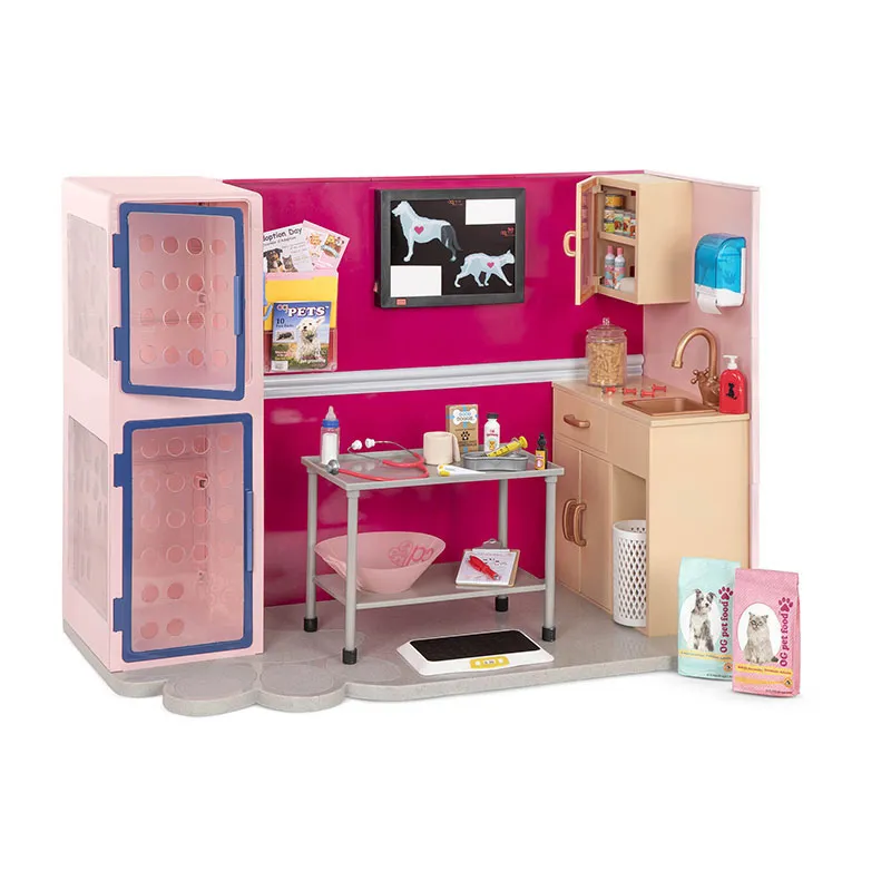 Cabinet vétérinaire & Accessoires - 38pcs-0