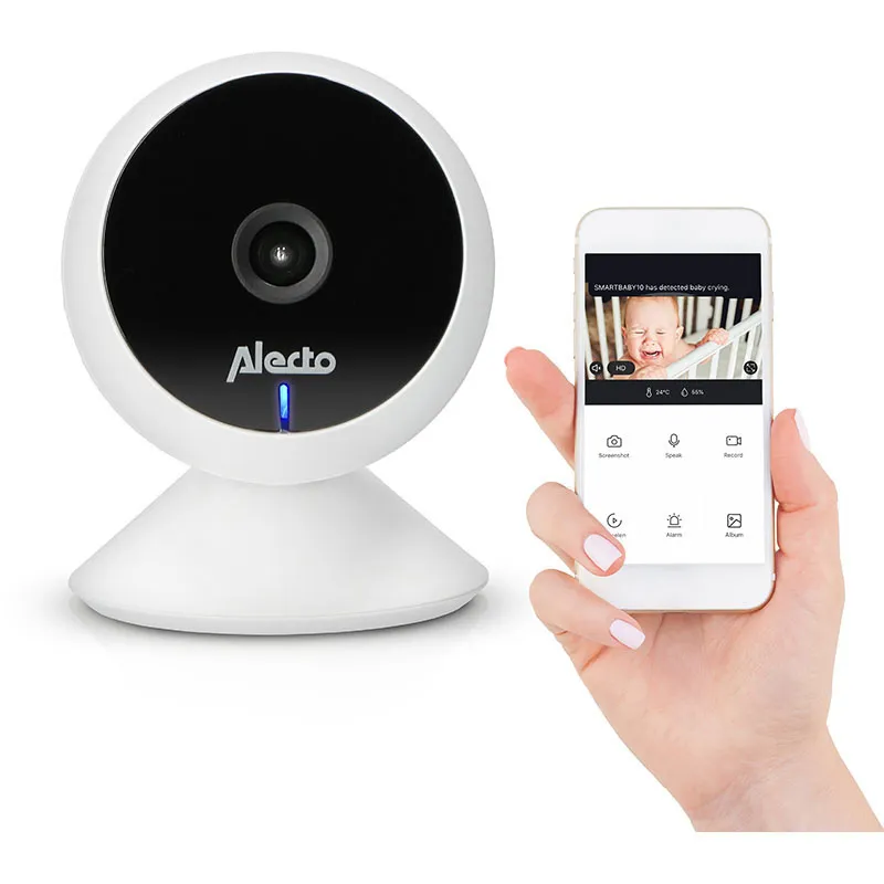 Babyphone SmartBaby5 Wifi Caméra - Blanc-0