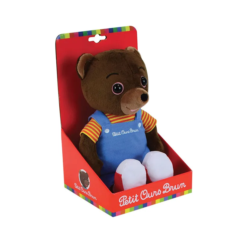 Peluche 32cm Petit Ours Brun - 12m+-3