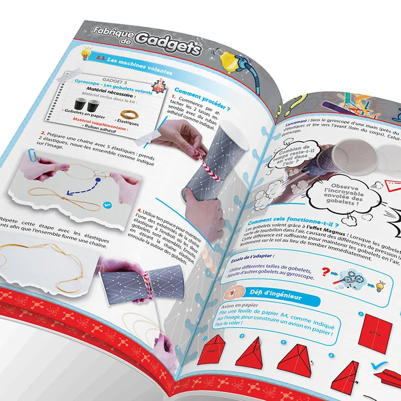 Kit Fabrique de Gadgets 15 expériences - 8+-5