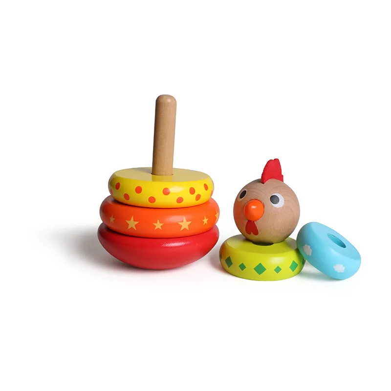 Anneaux empilables Poule - 12m+-1