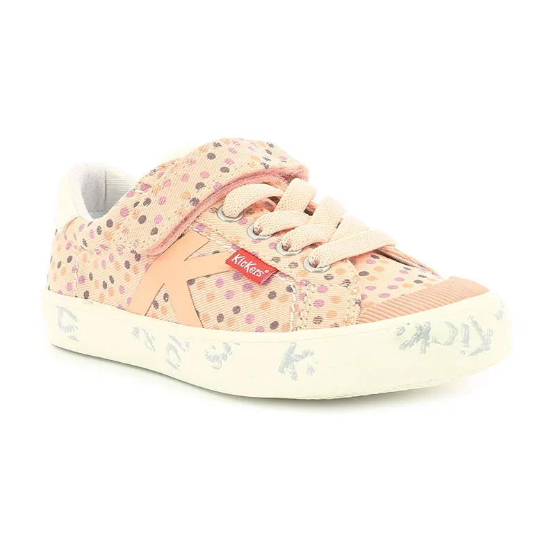Sneakers basses Gody - Rose/Pois-0