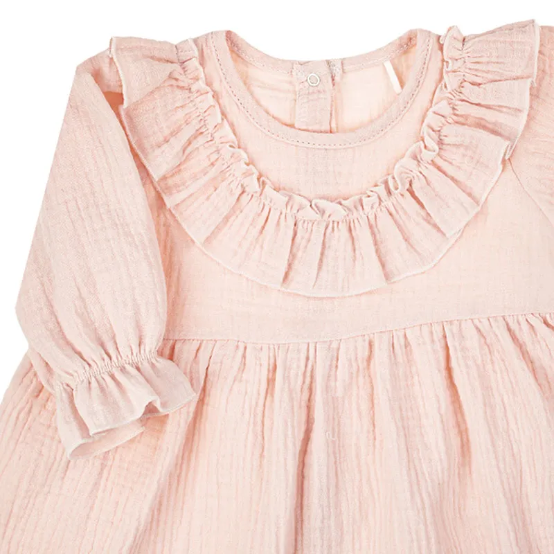 Robe ML Voile - Rose pâle-2