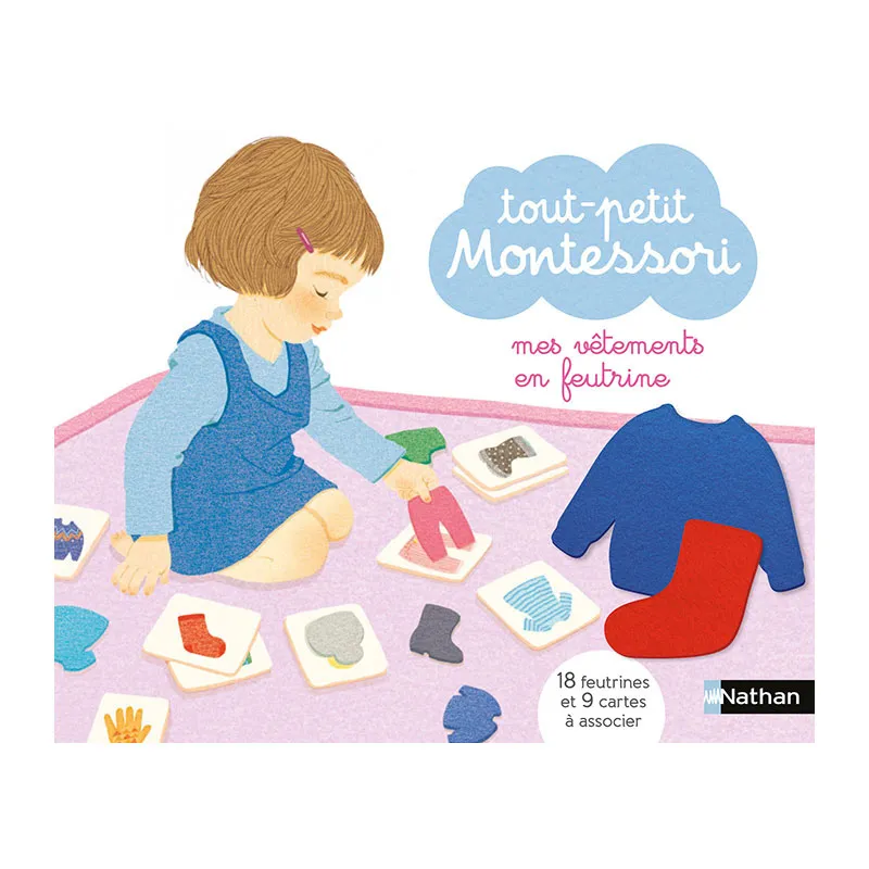 Coffret Mes vêtements en feutrine - 15m+-0
